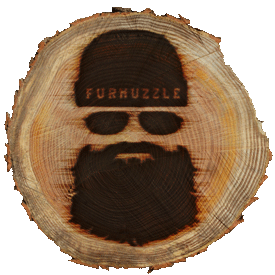 wood burnt furmuzzle logo