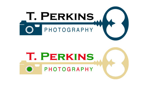 T. Perkins Photography seasonal logos