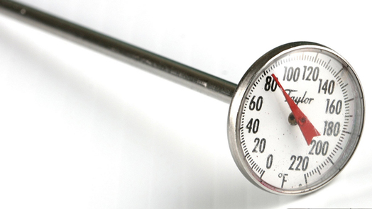 product image of thermometer by T. Perkins Photography